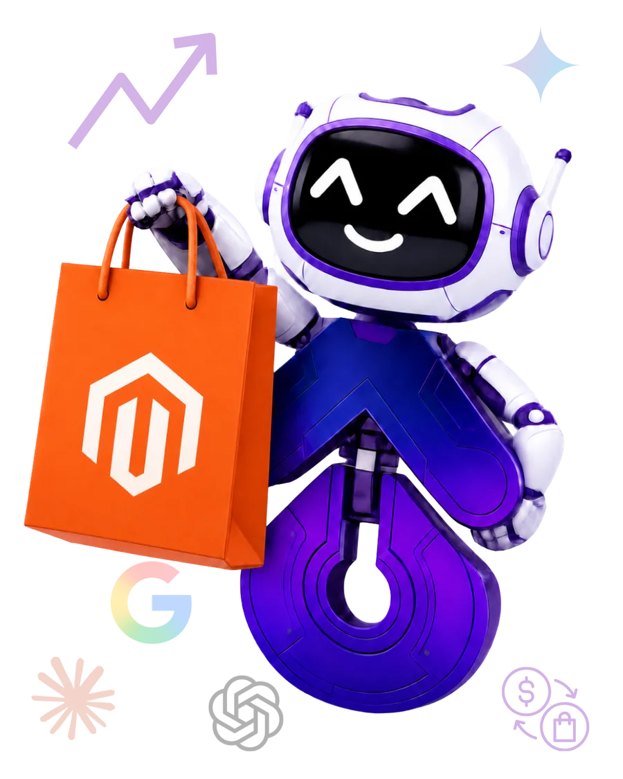 SEOptimate AI analyzing a Magento store