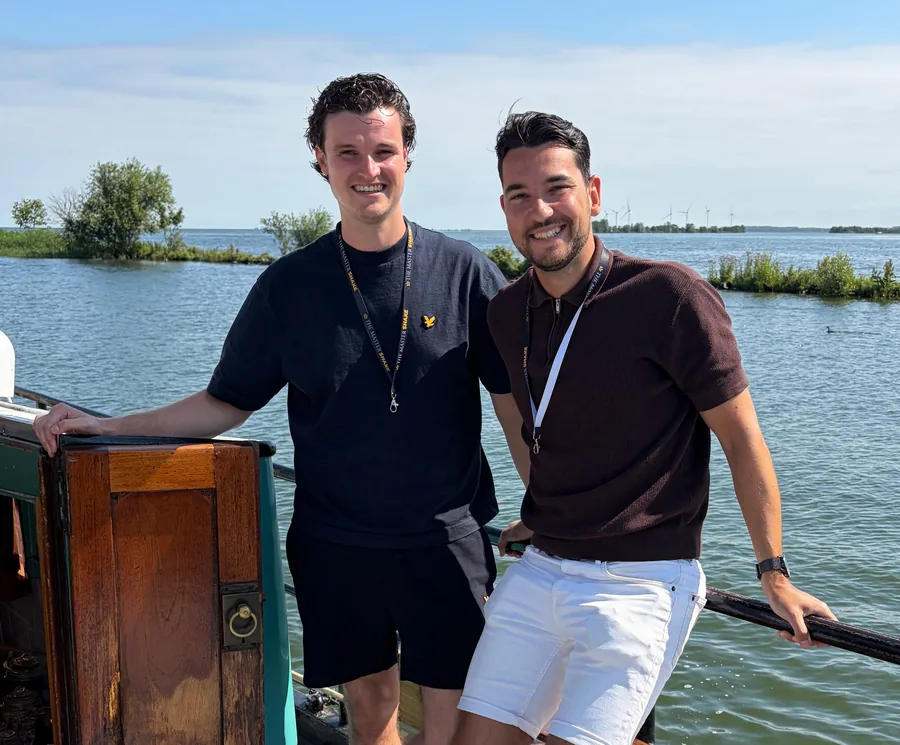 Roy van Oirschot (links) en Koen Pijnenburg (rechts) van SEOptimate